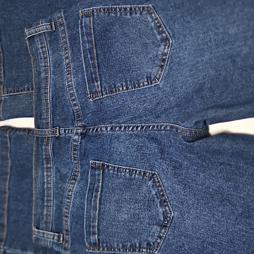 VENUS Dark Blue Flare Stretch Jeans Size 6L